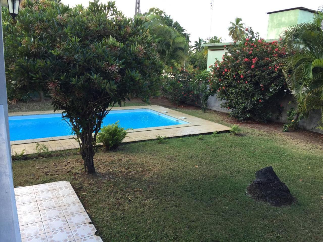勒卡尔贝T2 Tropical En Bord De Piscine A 100M De La Mer公寓 外观 照片